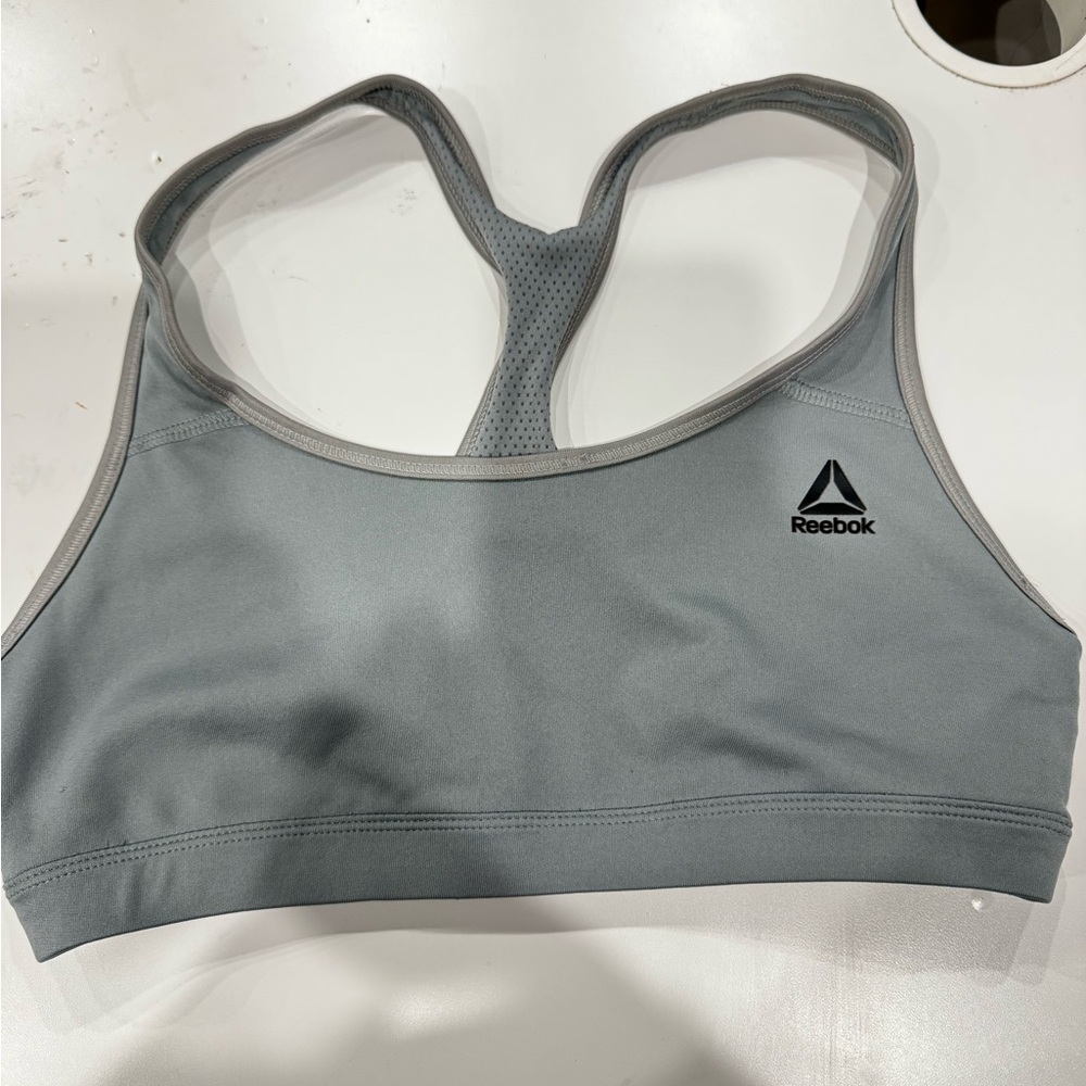 Reebok Women's Charcoal Sports Bra